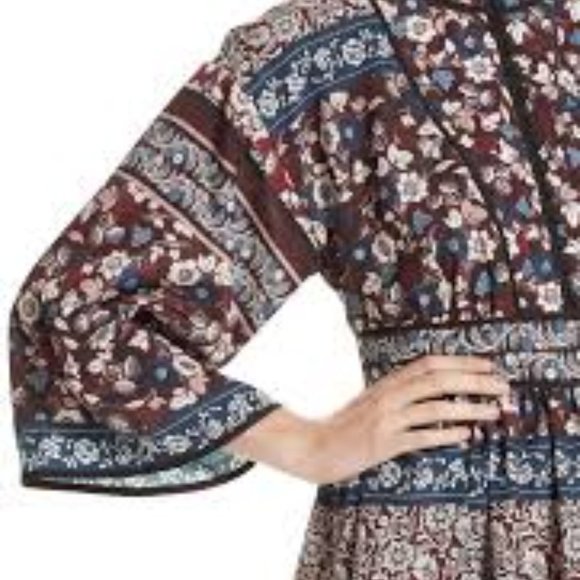 Kate Spade patchwork roseta dress - Picture 6 of 9